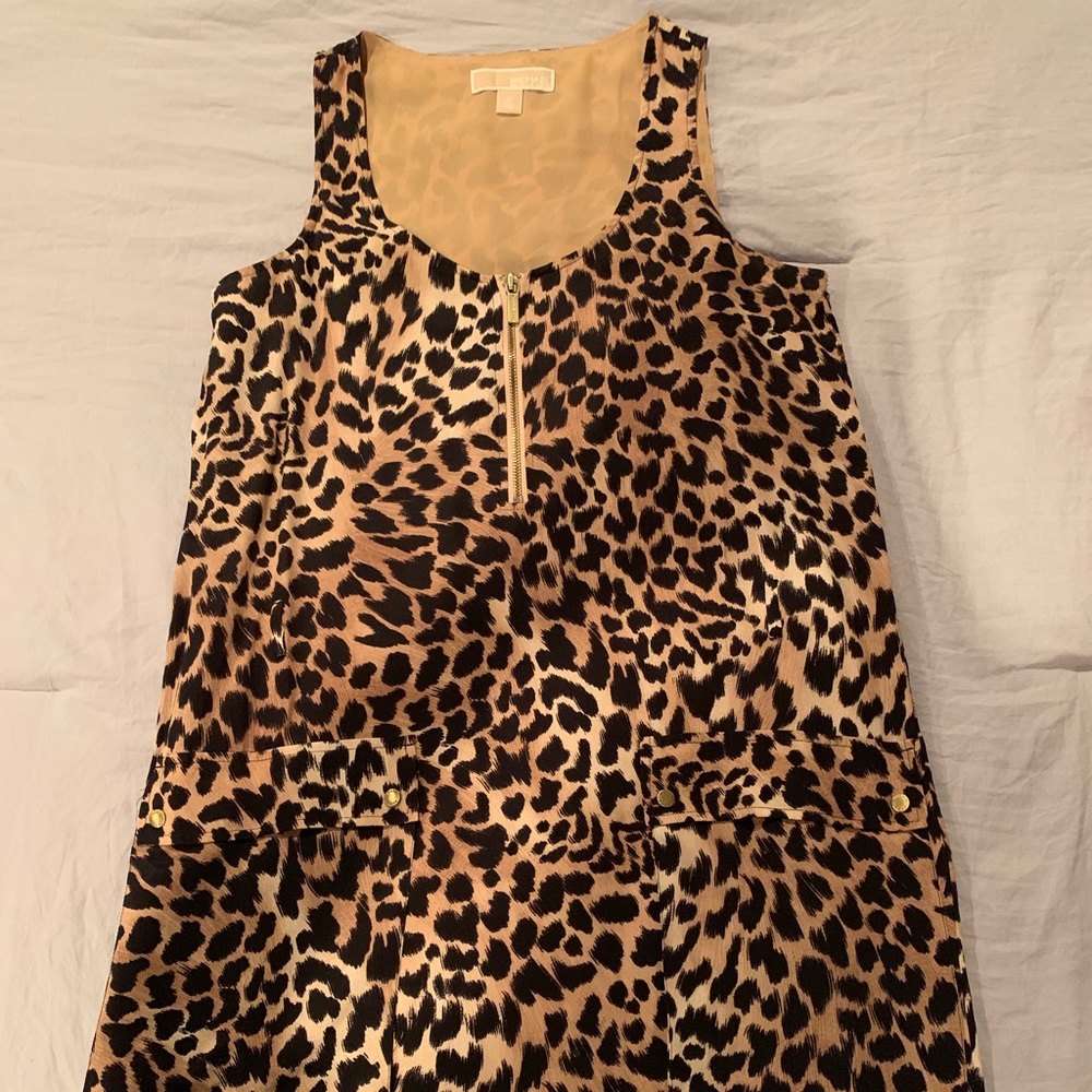 Michael Michael Kors Leopard Print Dress